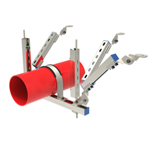 DN200以上單管雙向抗震支架